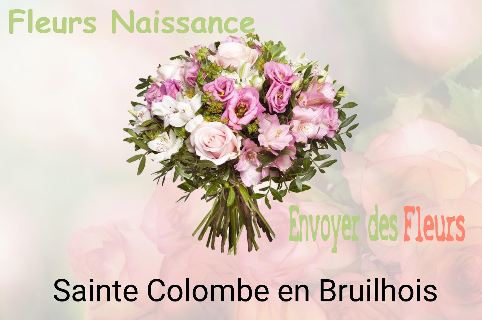 Bouquet de fleurs de naissance livré à Sainte-Colombe-en-Bruilhois