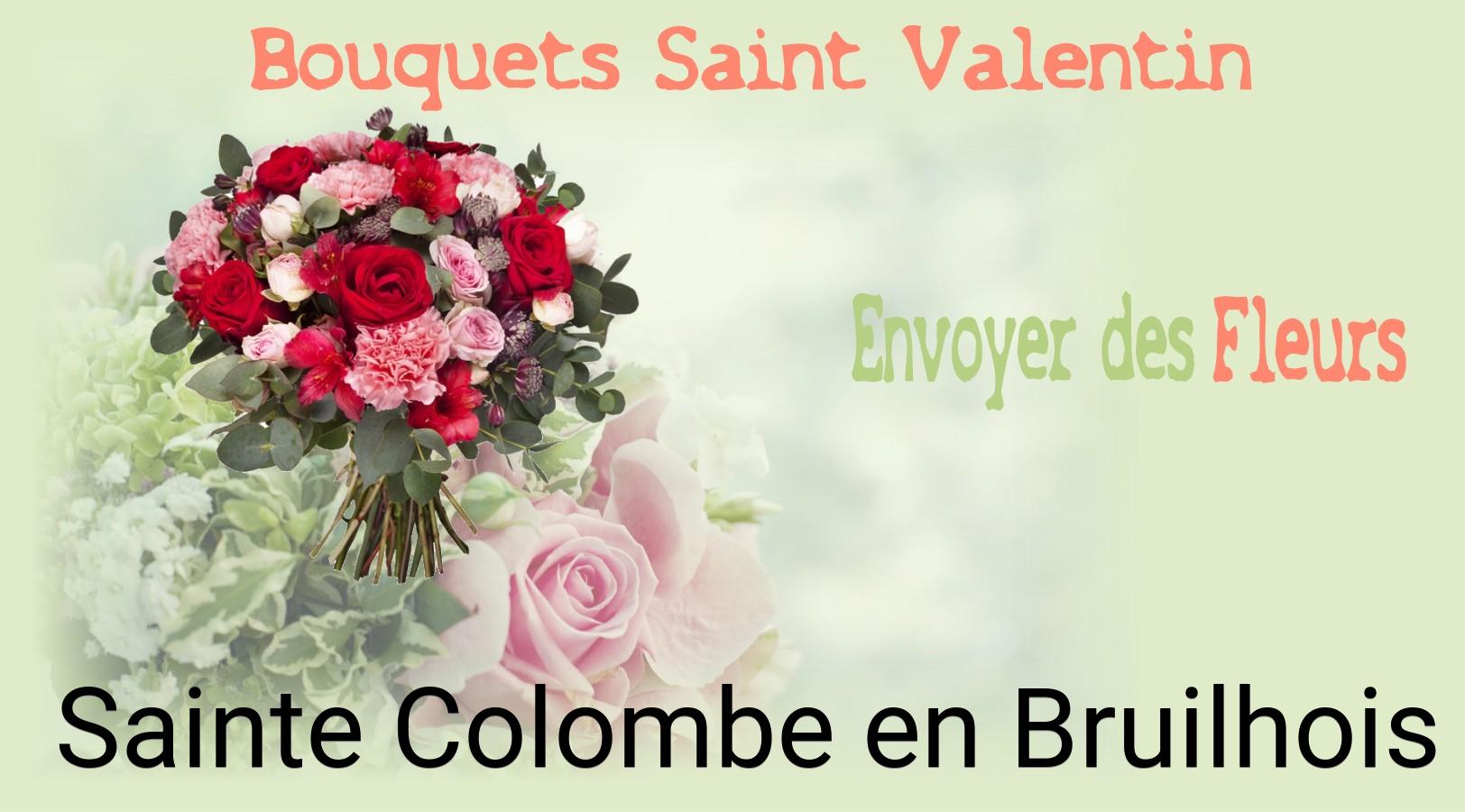 Roses de Saint-Valentin livrées à Sainte-Colombe-en-Bruilhois
